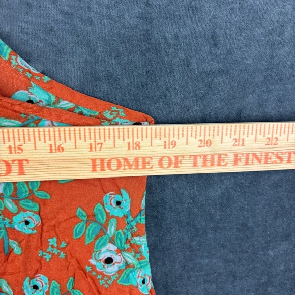 EUC NATURAL LIFE Women’s Boho Flowy Spaghetti Strap tank sz Large - Picture 3 of 8